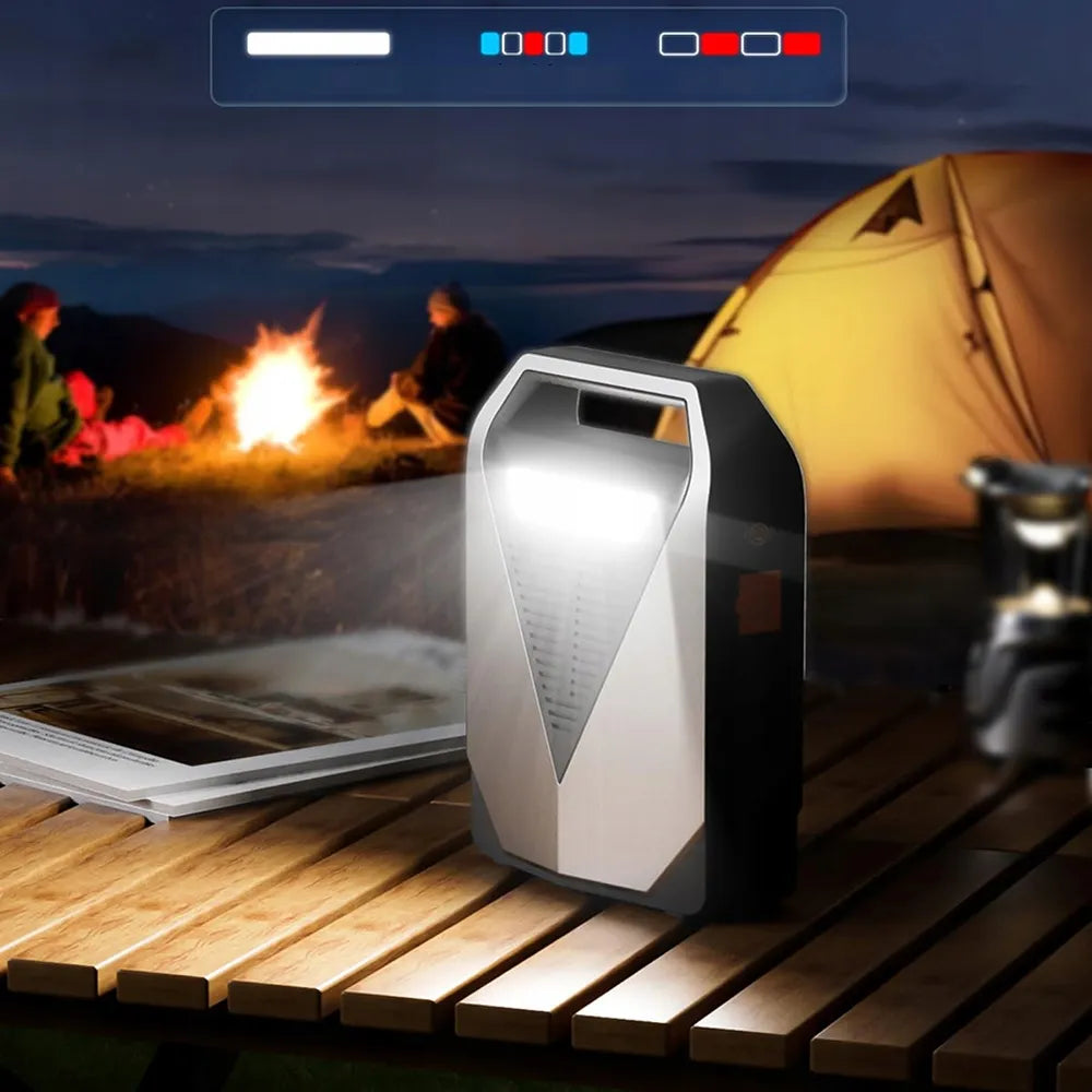 99800mAh automobilinis užvedimo įrenginys – „Powerbank“, oro kompresorius ir avarinis starteris