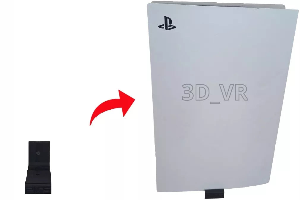 Laikiklis PS5 konsolei (su disk drive) – sieninis montavimas