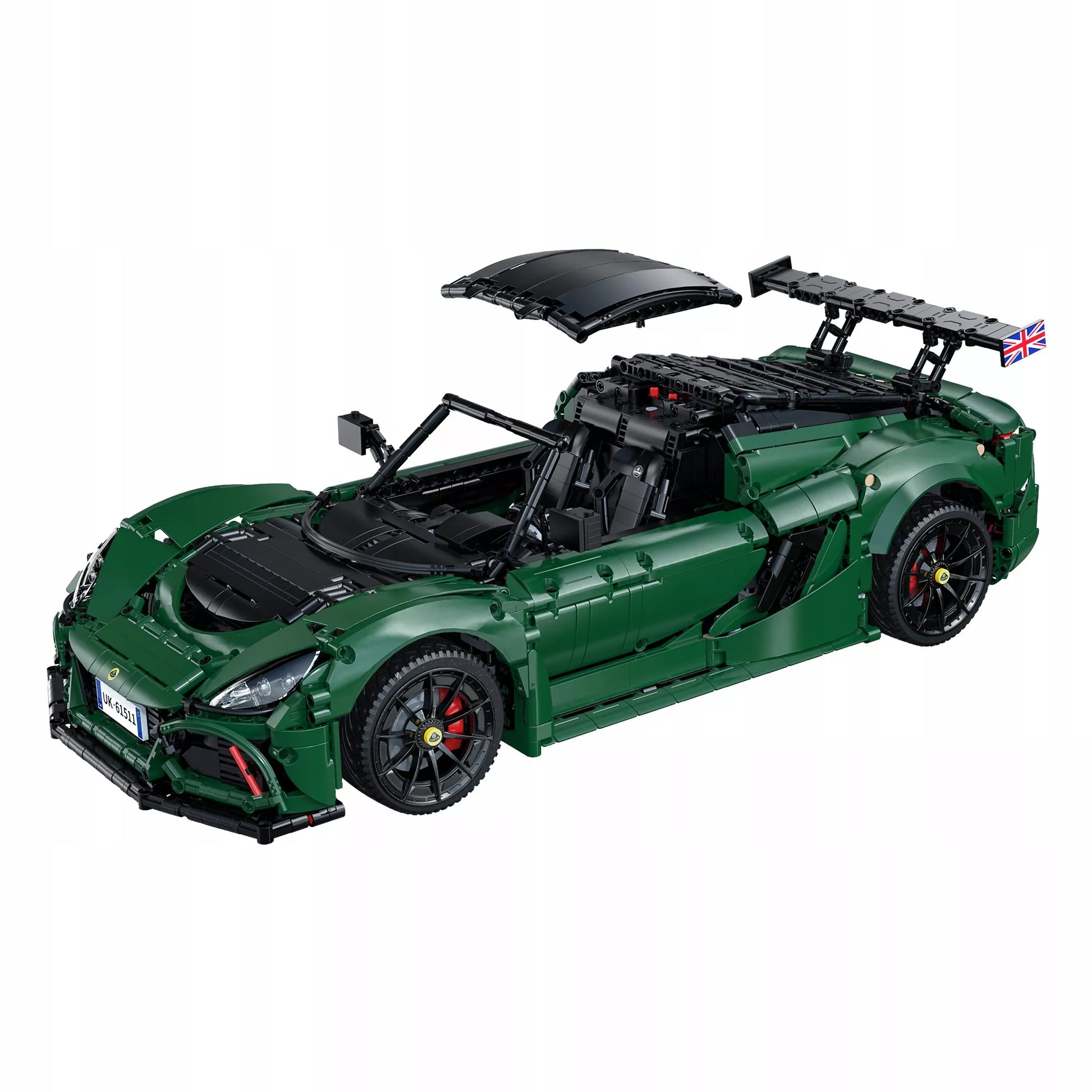 CaDA konstravimo rinkinys Lotus automobilis 54 cm 3730 detalių