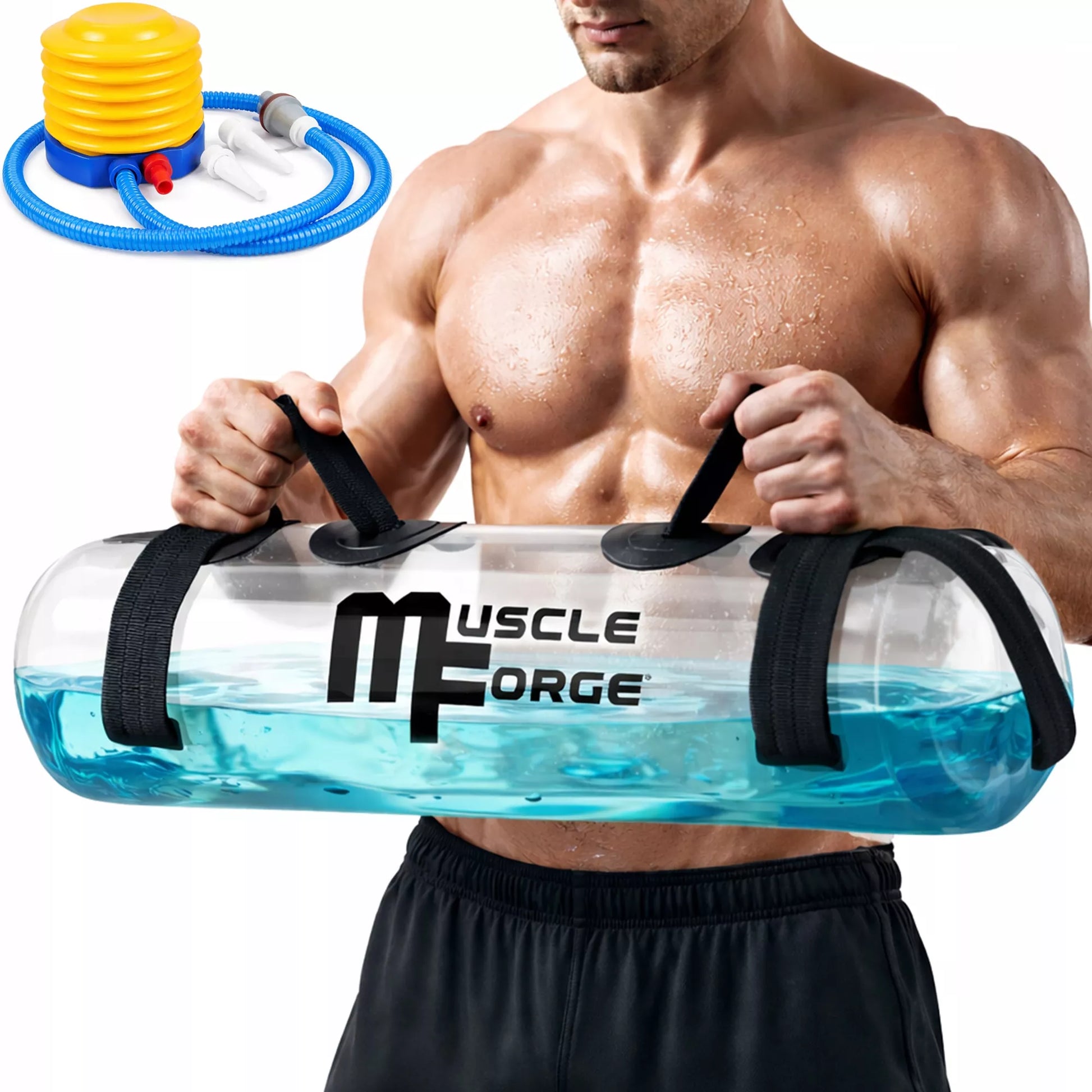 AQUA TRAINING BAG treniruočių svoris powerbag 15 kg vandens pripildomas maišas
