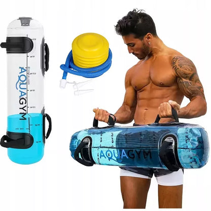 AQUA TRAINING BAG WOREK TRENINGOWY NA WODĘ OBCIĄŻENIE 20 KG POWERBAG