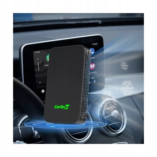 Belaidis adapteris Carlinkit 5.0 (2Air-T) RGB, skirtas CarPlay ir Android Auto