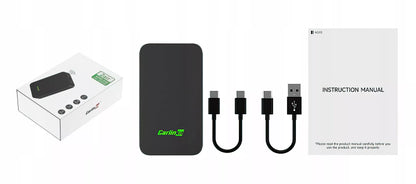 Belaidis adapteris Carlinkit 5.0 (2Air-T) RGB, skirtas CarPlay ir Android Auto