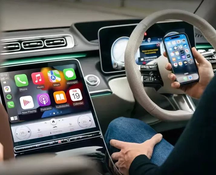 Automobilinis adapteris Ottocast Mini Core Wi-Fi 6 BT 5.4 CarPlay Android Auto