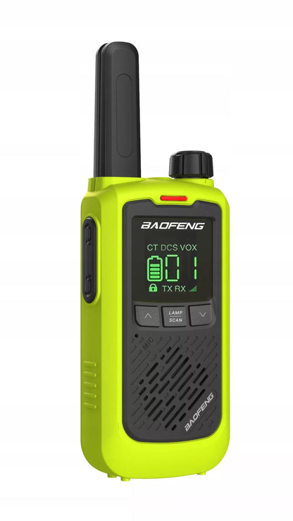 BAOFENG BF-T17 ES TRUMBA RANKINĖ RADIJO STOTELĖ ŽIBINTUVĖLIS USB