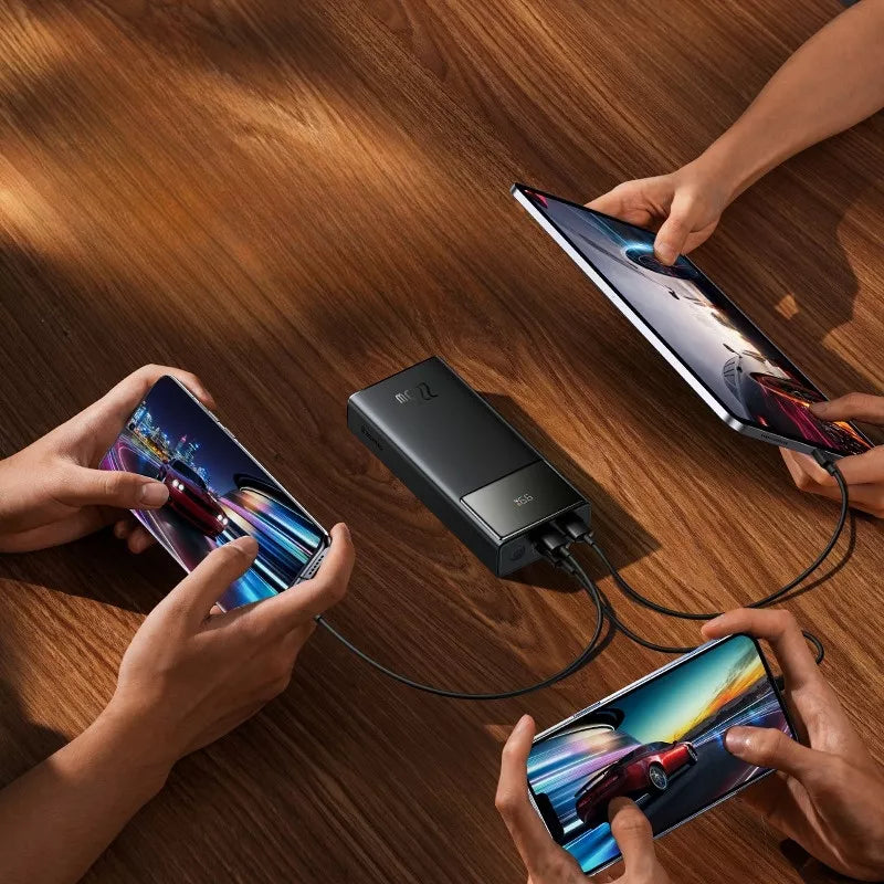 POWER BANK Galingas Greitas Talpus 30000mAh USB-C PD 22.5W Saugus