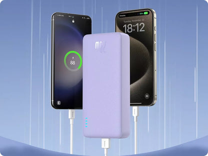 Powerbank su greitu įkrovimu 20000mAh 20W USB-C USB-A su kabeliu