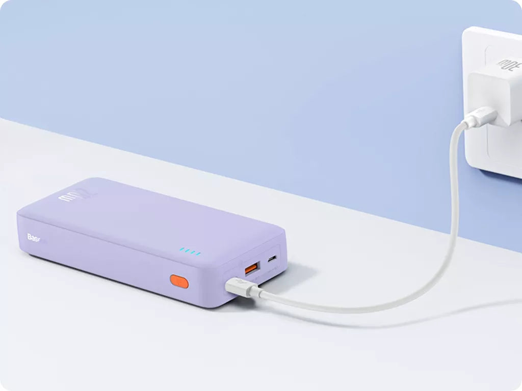 Powerbank su greitu įkrovimu 20000mAh 20W USB-C USB-A su kabeliu