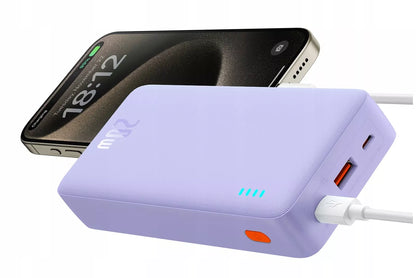 Powerbank su greitu įkrovimu 20000mAh 20W USB-C USB-A su kabeliu