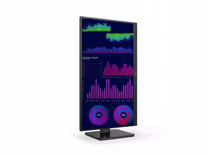 Berėmis monitorius 27” AOC Q27P2Q LED IPS QHD 2560x1440 pasukamas DP HDMI KL A