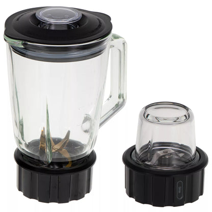 Stiklinis trintuvas–blenderis 1,5 l 1800 W, 3 programos, „Smoothie“, ledo smulkinimas