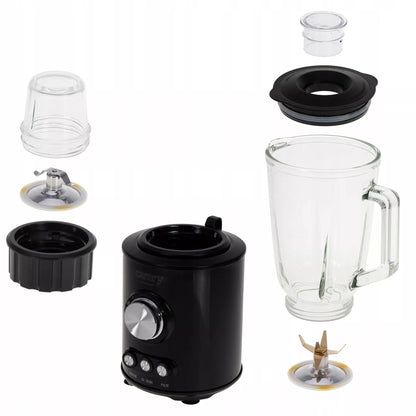 Stiklinis trintuvas–blenderis 1,5 l 1800 W, 3 programos, „Smoothie“, ledo smulkinimas
