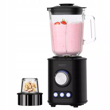 Stiklinis trintuvas–blenderis 1,5 l 1800 W, 3 programos, „Smoothie“, ledo smulkinimas