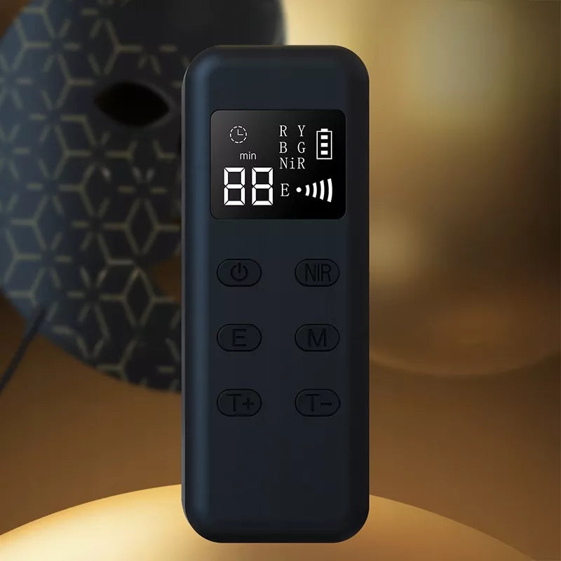 BOSTE LED veido kaukė 4in1 – fotonų terapija, valymas, stangrinimas, su pilotu