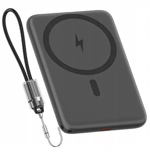 Boste išorinė baterija (power bank) su MagSafe belaidžiu krovimu ir 20W PD USB-C laidu