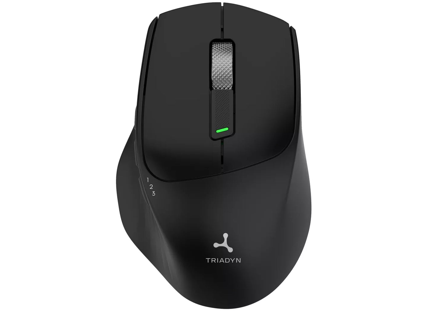 Belaidė biuro pelė 2,4 GHz – juoda