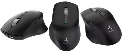 Belaidė biuro pelė 2,4 GHz – juoda