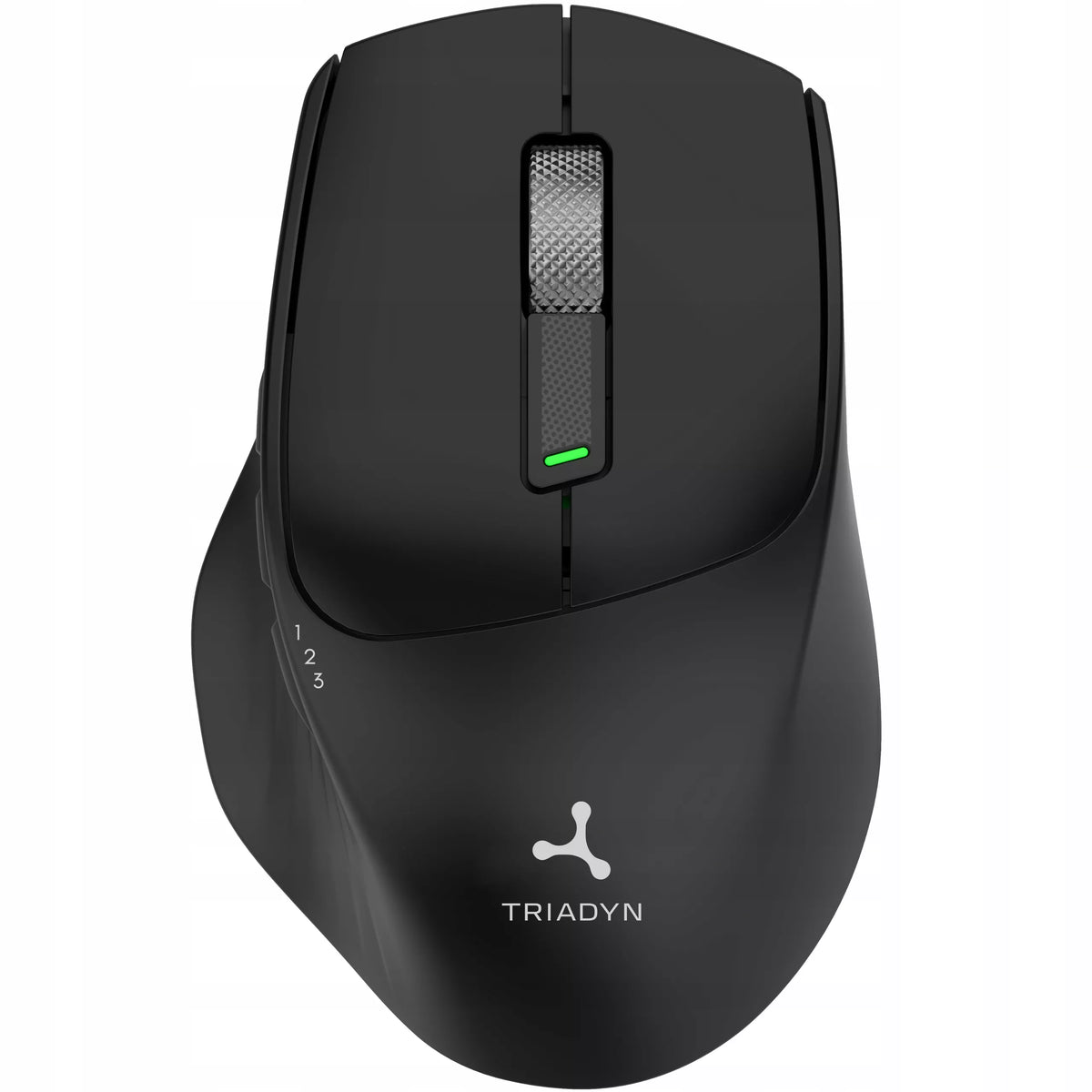 Belaidė biuro pelė 2,4 GHz – juoda