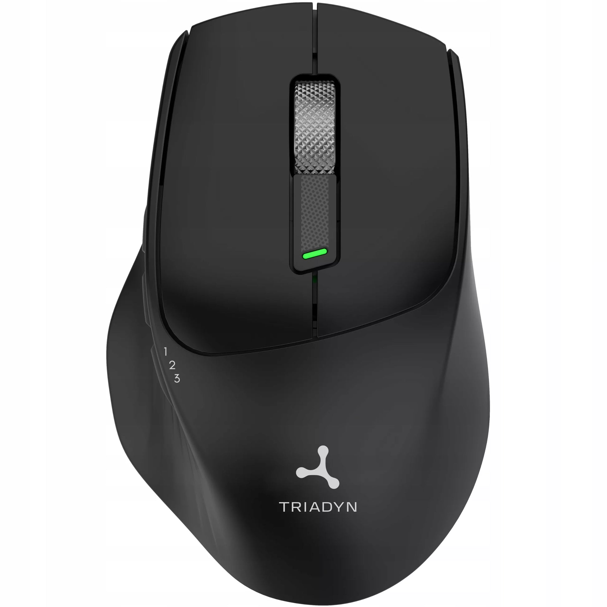 Belaidė biuro pelė 2,4 GHz – juoda