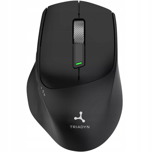 Belaidė biuro pelė 2,4 GHz – juoda