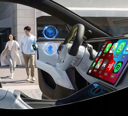 Belaidis adapteris CarlinKit Mini SE CarPlay Bluetooth USB automobiliui
