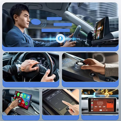 Belaidis adapteris CarlinKit Mini SE CarPlay Bluetooth USB automobiliui