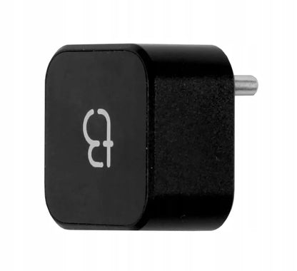 Belaidis USB-C TB CUBE Tradebit CarPlay Android Auto adapteris, juodas