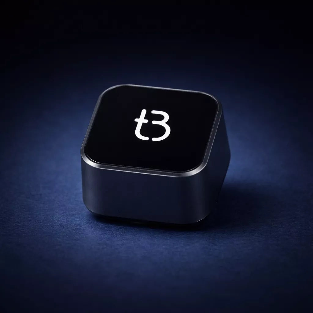 Belaidis USB-C TB CUBE Tradebit CarPlay Android Auto adapteris, juodas