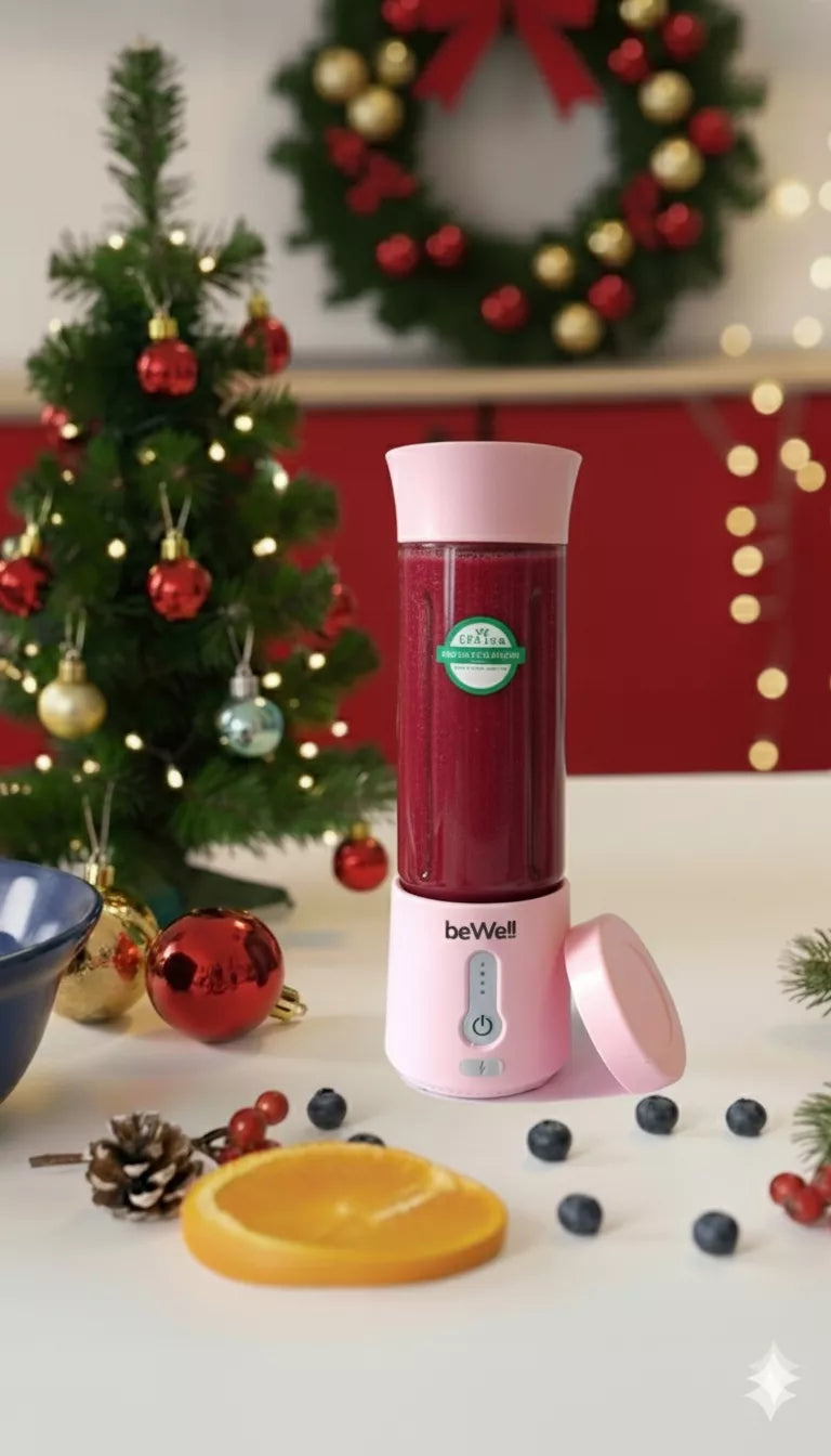 Nešiojamas belaidis "beWell" "USB" maišytuvas su 500 ml talpa - galingas
