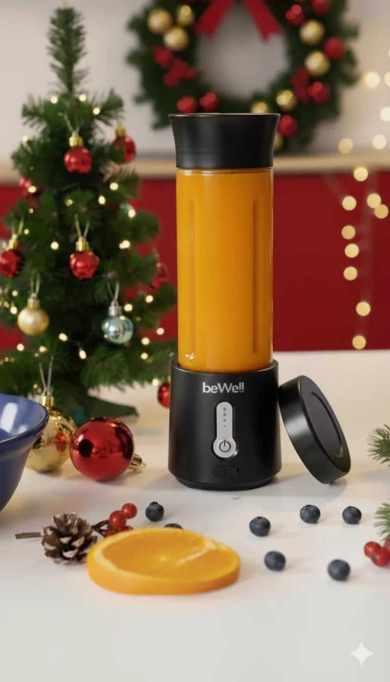 Nešiojamas belaidis "beWell" "USB" maišytuvas su 500 ml talpa - galingas