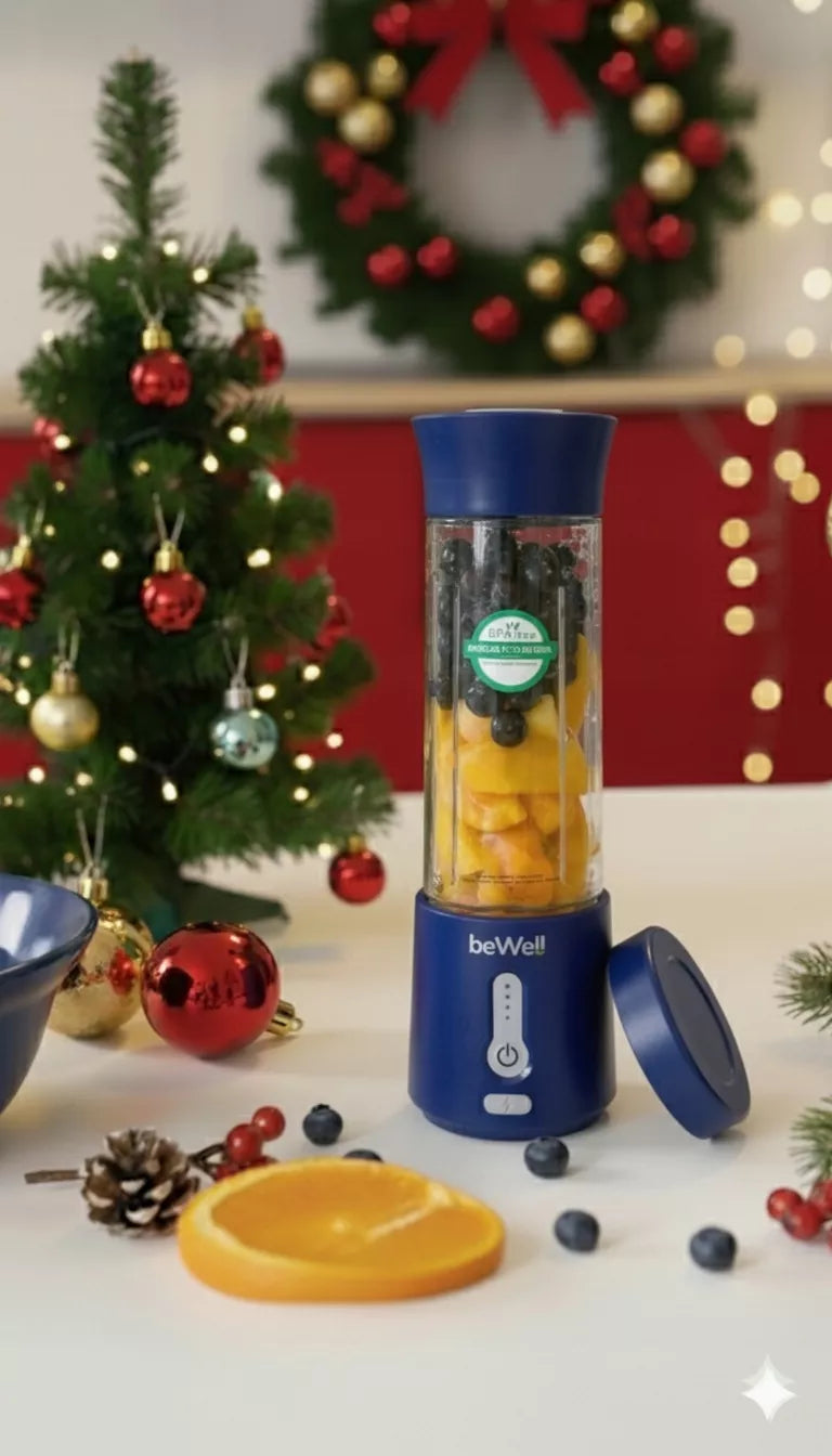Nešiojamas belaidis "beWell" "USB" maišytuvas su 500 ml talpa - galingas
