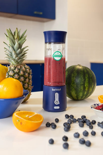 Jaudīgs bezvadu kokteiļu blenderis beWell — pārnēsājams, uzlādējams ar USB, 500 ml