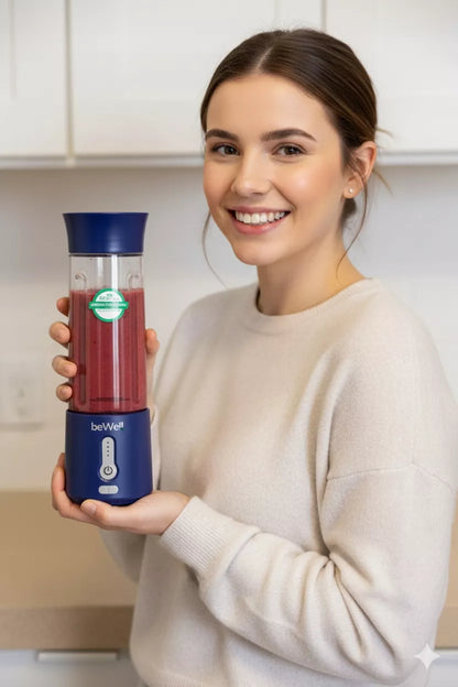 Nešiojamas belaidis "beWell" "USB" maišytuvas su 500 ml talpa - galingas