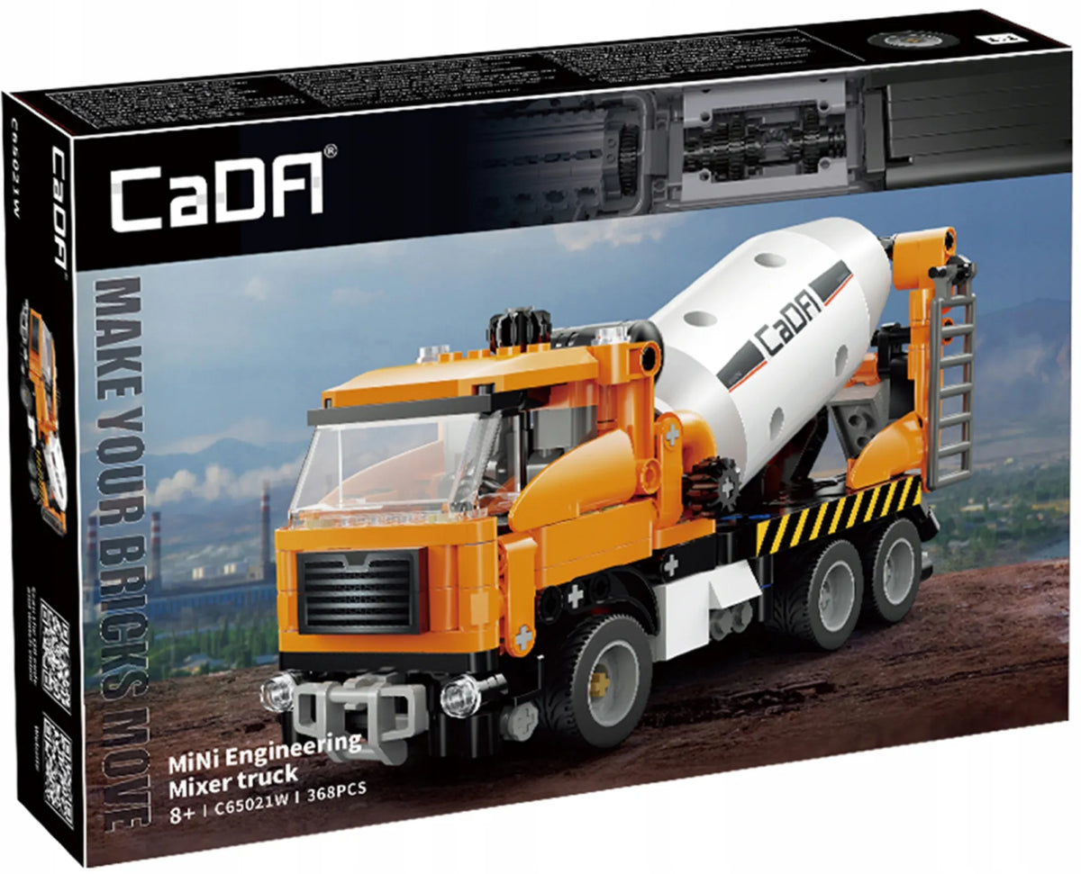 CaDA betonmaišė statybinė transporto priemonė 368 dalys C65021W