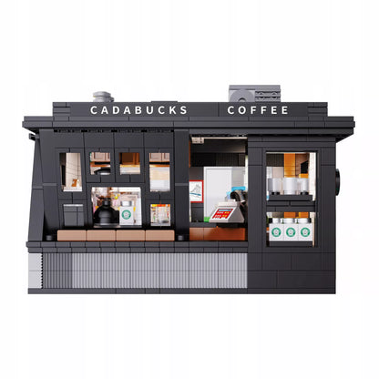 CaDA „Cadabucks Coffee House“ kavinė – konstruktorius su LED apšvietimu, 768 detalės