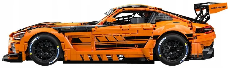 CaDA konstravimo kaladėlių rinkinys Mercedes AMG GT3 1:8, 5466 detalių + apšvietimas