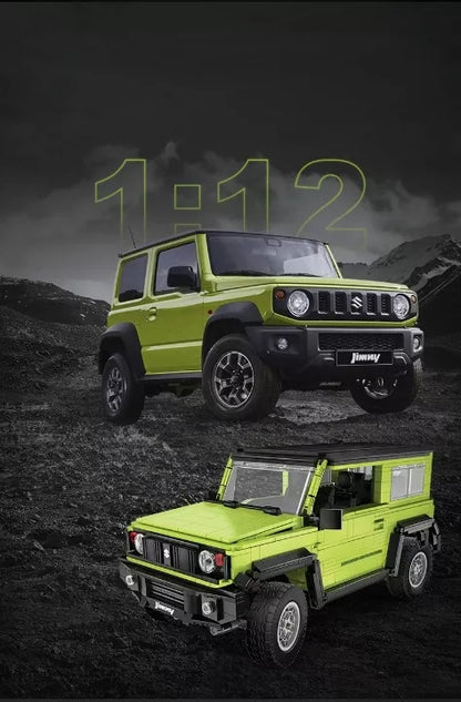 Surenkamas CaDA Suzuki modelis – 1:12 visureigis, 1803 dalys