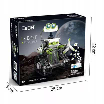 CADA Technic robotas – konstruktorius su 434 detalėmis ir LED apšvietimu