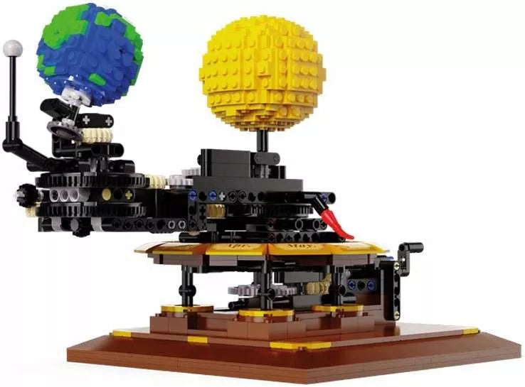 CADA konstruktorius Žemė ir Mėnulis orbitoje, Judanti Saulės sistema, 865 detalės