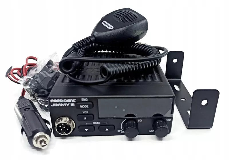 CB RADIJAS PRESIDENT JIMMY 3 III ASC 12V AM FM