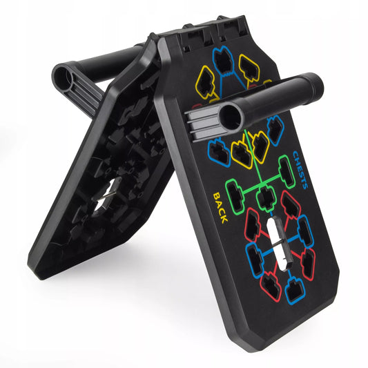 DAUGIAFUNKCINĖ ATSPAUDŽIŲ PLOKŠTĖ STIPRYBĖS TRENIRUOTĖMS PUSH UP