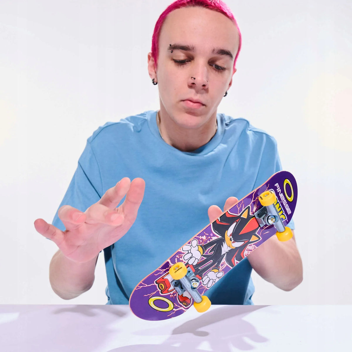 Riedlentė MAXI HANDBOARD FINESSE SONIC TECH DECK DIDELĖ 27 CM