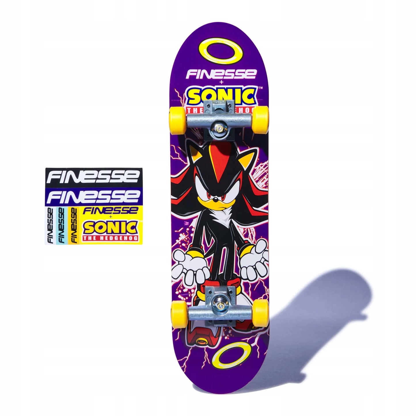 Maxi rankinė pirštų riedlentė Sonic  – didelė 27 cm