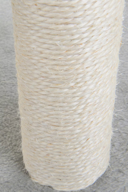 Kačių draskyklė namelis guolis draskymo stulpas žaislas bokštas sizalis 92cm