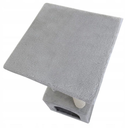 Kačių draskyklė namelis guolis draskymo stulpas žaislas bokštas sizalis 92cm