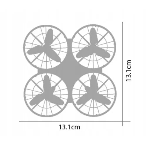 VALDOMAS AUTOMATINIS DRONAS VAIKAMS SYMA X26 2.4GHz LED 3D REŽIMAS