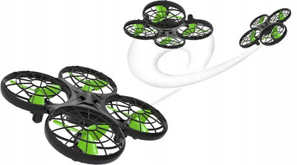 VALDOMAS AUTOMATINIS DRONAS VAIKAMS SYMA X26 2.4GHz LED 3D REŽIMAS