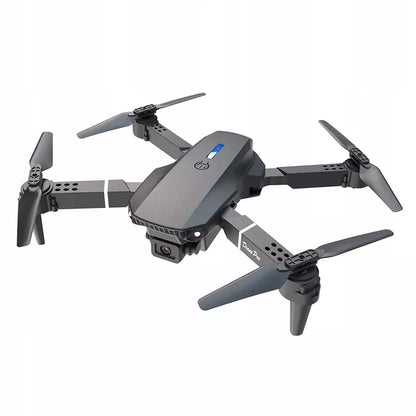 DRONO KONTROLERIS SU LCD 2 kameros ŽAISLAS 115G WIFI 3x AKUMUL. 300m OpticalFlow