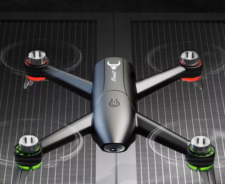 Mini dronas su HD kamera – Pro Wi-Fi, LCD valdiklis, Fly More Combo, 20 min., HDR