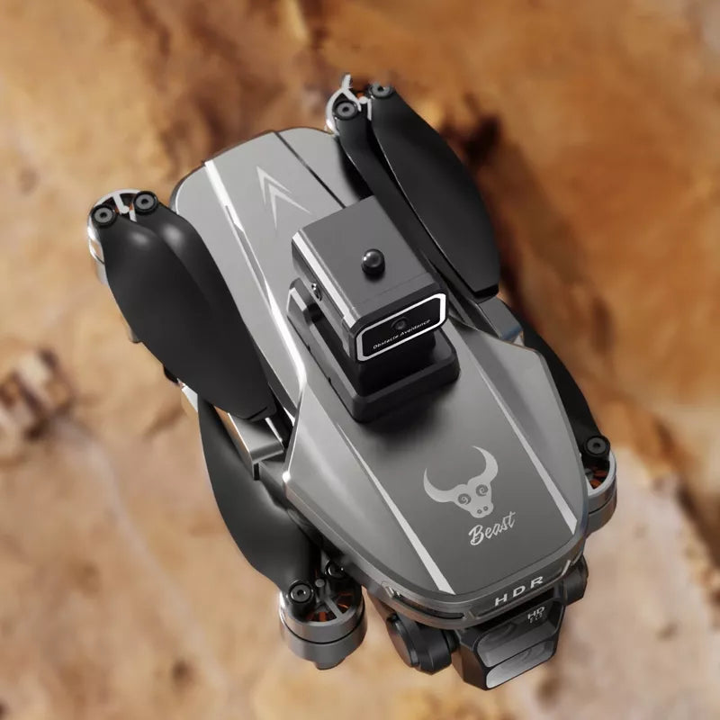 DRONAS SU KAMERA SG901 MAX GPS, ANTINIS ATSISPYRĖJIMO MECHANIZMAS, 3 BATERIJOS PO 3800 mAh, HEADLESS REŽIMAS